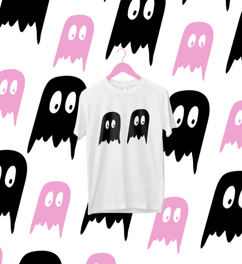 BOObies - Halloween, Ghost T-Shirt