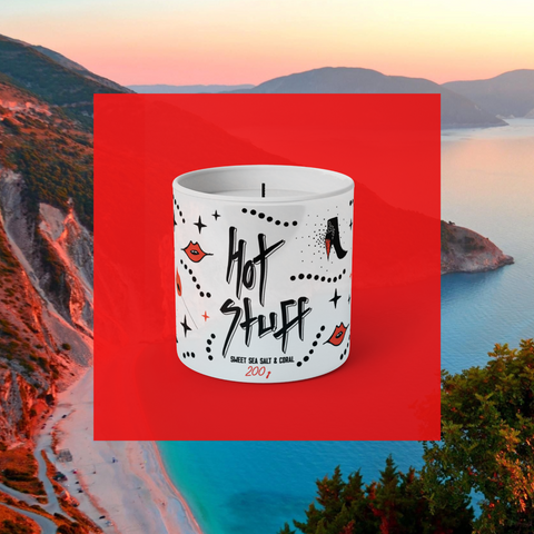 The "Hot Stuff" Candle- 200 g scented candle by Kiki Gunn